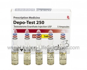 Depo Test - Testosterone Enanthate 250mg/mL USP - Ampules - TFDA Approved Unigen